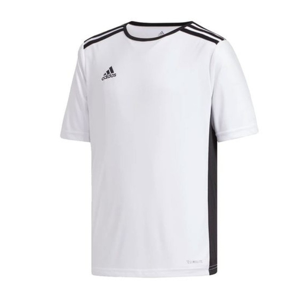 Adidas Entrada marškinėliai, 18JSY, dydis 128, spalva mėlyna Adidas Entrada marškinėliai, 18JSY, dydis 128, spalva mėlyna