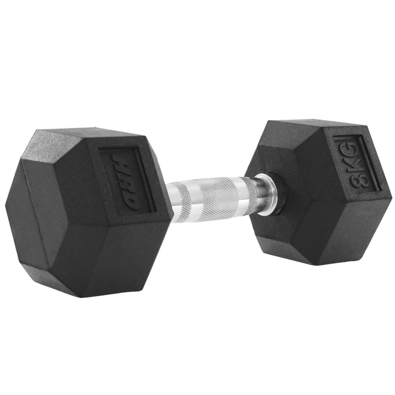 Beltor HRD sistemos linija Šešiakampė ketaus guma 8kg