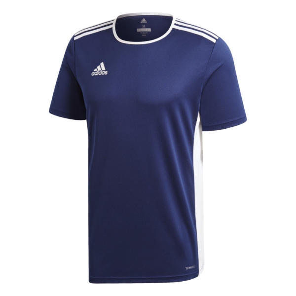 Adidas Entrada, 18 JSY marškinėliai, tamsiai mėlyni Adidas Entrada, 18 JSY marškinėliai, tamsiai mėlyni
