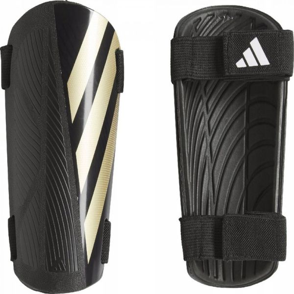 "Adidas Tiro SG TRN" futbolo kamuolys, juodos ir auksinės spalvos "Adidas Tiro SG TRN" futbolo kamuolys, juodos ir auksinės spalvos
