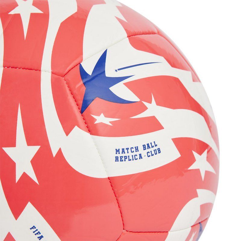 Adidas FCWC Club Replica futbolo kamuolys, dydis 5, spalva balta-raudona-mėlyna
