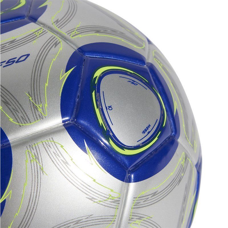 Adidas Messi F50 futbolo kamuolys, mini dydžio, pilkai mėlynos spalvos